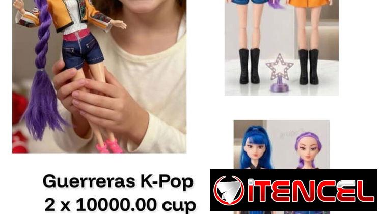 Guerreras K-pop, muñecas, barbie