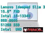 LAPTOP 🎁NUEVA🎁📦CAJA, Lenovo Ideapad Slim 3 (82X700EDUS), 15.6″ FHD IPS, Intel Core i5-1334U, 8GB DDR5, 512GB SSD