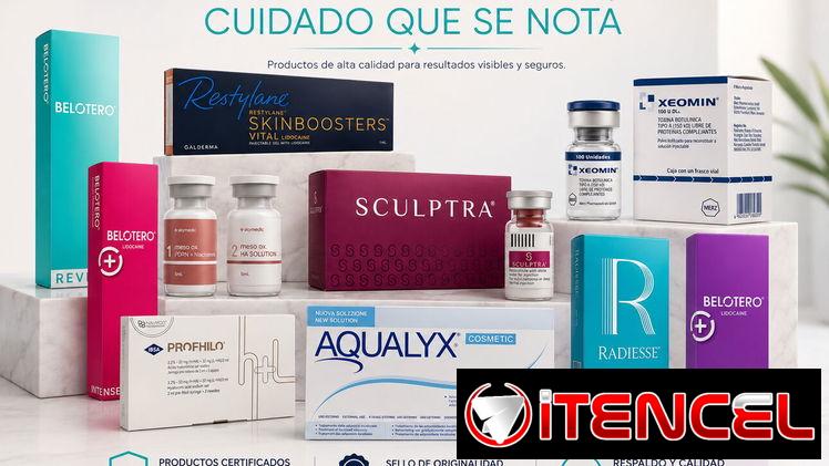 Botox radiesse Sculptra ácido hialuronico PDNR SALMÓN. NCTF PROPHILO. AQUALIX.