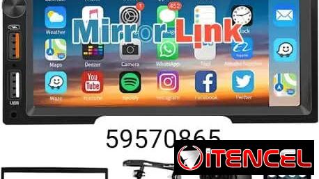 🚗 Pantalla Multimedia para Auto “Conecta y Viaja 7020” – 80 USD