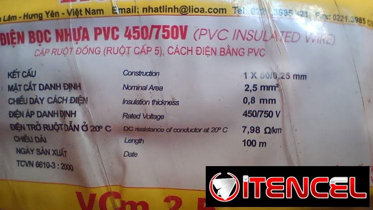 Cable eléctrico 14 AWG, rollo 100m. 30 USD