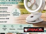 Ventilador RTAKO F3! 🌬️ Potente y Silencioso: 4 velocidades de aire fresco para tu comodidad, con un nivel de ruido inf