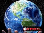Globo Terráqueo Levitante   Gira completamente en el aire  Mapa Mundial Levita  Iluminado en azul  Trabaja a la vez sin
