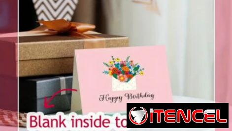 Tarjetas de cumpleaños con sobres y pegatina | Accesorios | Nuevo | Garantía 5 | videojuegoshabana.com