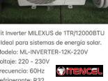 Splits MILEXUS INVERTER de 1 y 1.5  toneladas. NUEVO. ENTREGA INMEDIATA