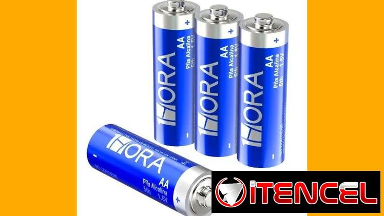 PAQUETE DE 4 BATERÍAS AA 1HORA GAR136 VPT-0272