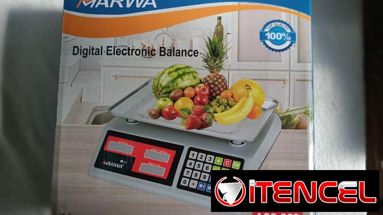 Balanza digital comercial Marwa 40kg