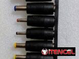 CONECTORES ADAPTADORES (plugs) de voltaje directo DC – JUEGO