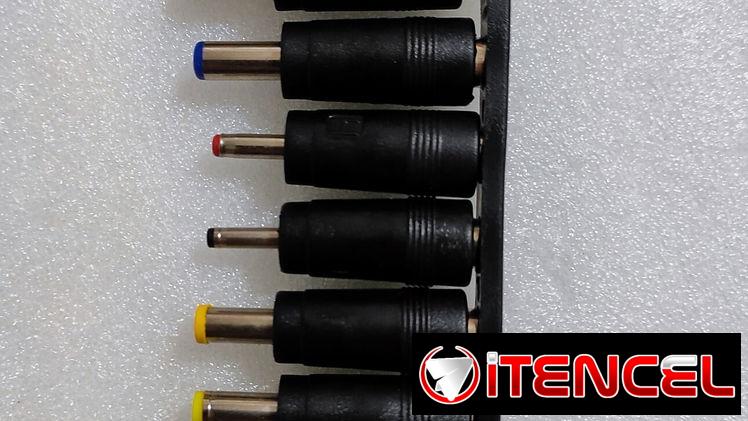 CONECTORES ADAPTADORES (plugs) de voltaje directo DC – JUEGO