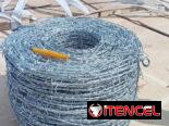 ALAMBRES CON PUAS 400 metros/rollo en bolsas de tejido plástico 45 USD