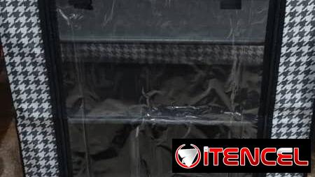 Zapatera antipolvo con ziper