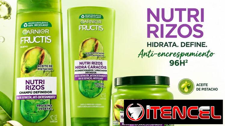 Set Garnier Nutririzos Shampoo, Acondicionador y Mascarilla