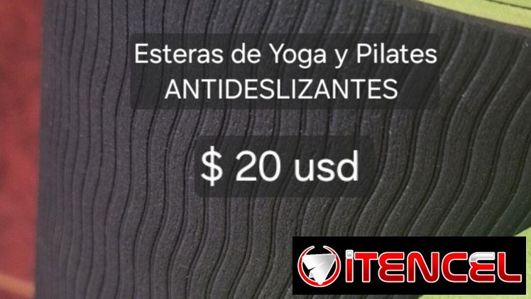 ESTERILLAS DE YOGA Y PILATES. MAT ANTIDESLIZANTES