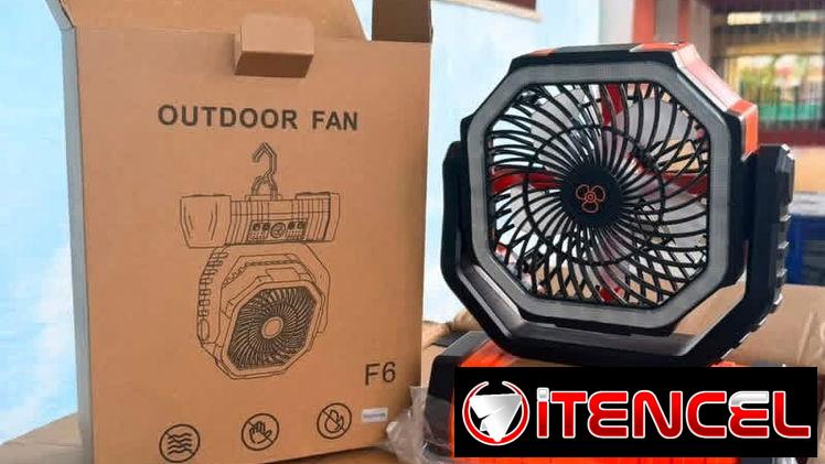 Ventiladores recargables solar