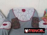Tapetes tejidos para muebles