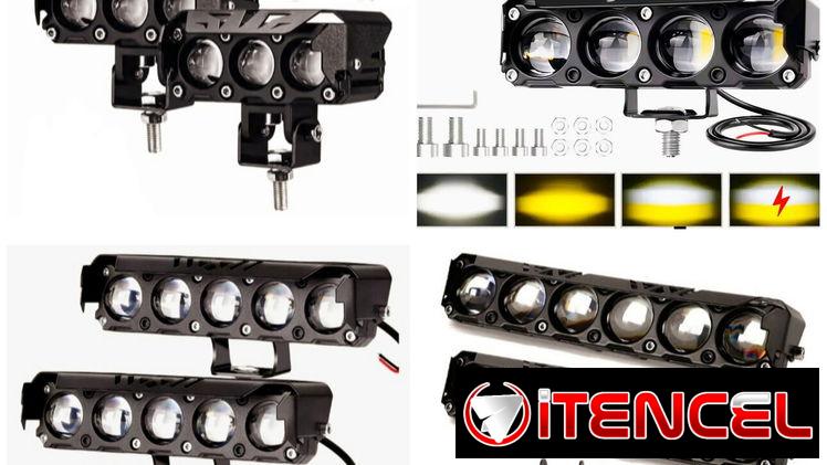 FAROS NEBLINEROS LED CON LUPA 💥