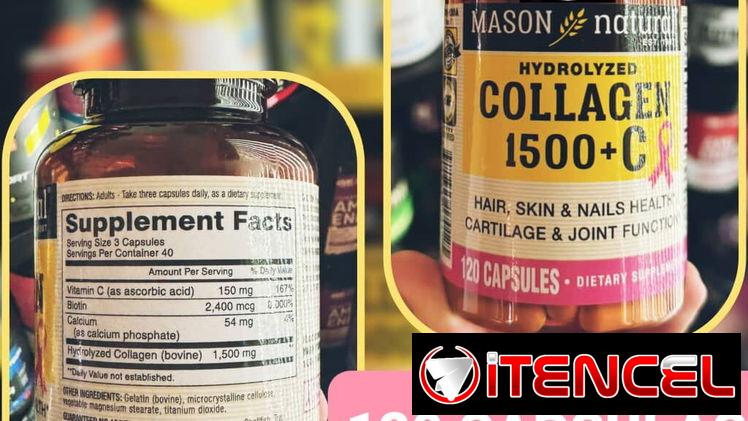 Colageno Hydrolizado+Biotina+Vitamina C +Calcio mas info al 55055685