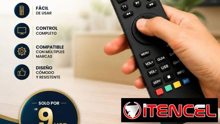 Mando Universal De Cajita, Compatible con Múltiples Marcas