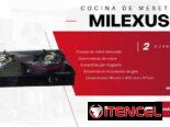Cosina de gas Cuerpo de vidrio templado Quemadores de cobre Encendido por magneto Eficiencia en el consumo de gas Dimens