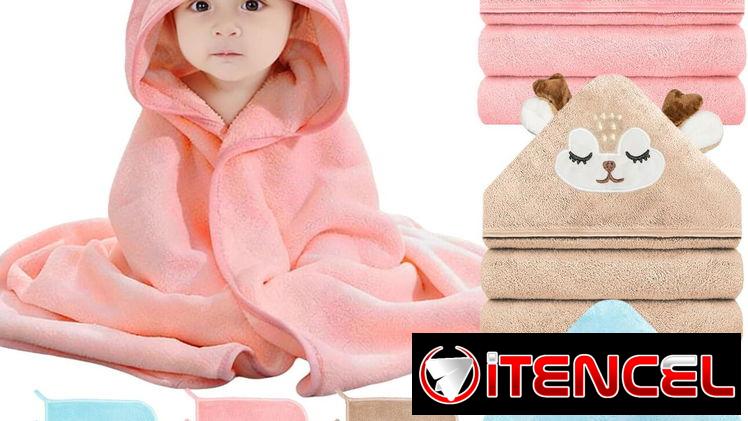 Set de toallas de baño para Bebé (4 piezas)