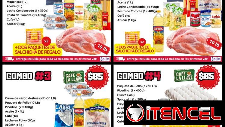 Combos de alimentos, combos de comida, combos carnicos