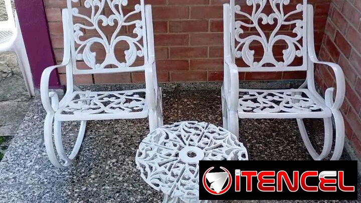 Excelente Muebles d Aluminio