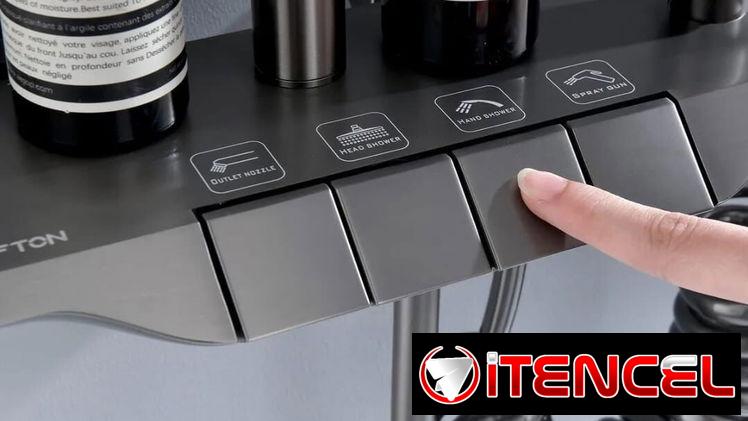 Nueva en caja Cabezal de regadera de mano con sistema LED