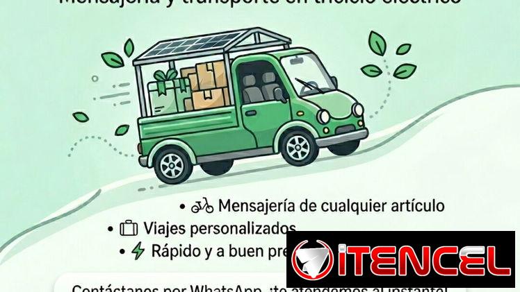 Mensajería triciclo
