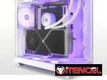 Chasis TIPO PECERA Y DOBLE CAMARA NZXT H6 FLOW RGB BLANCO SELLADO EN CAJA