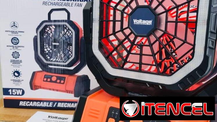 VENTILADOR RECARGABLE VOLTAGE ELECTRONICS ART – 20,000 mAh