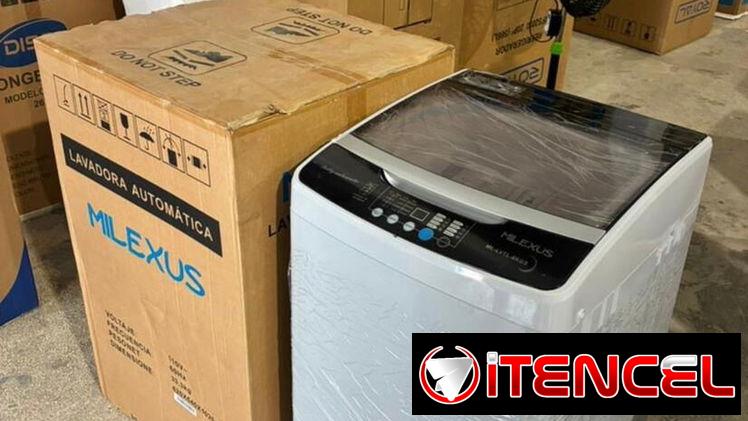 Lavadora automática de 8 kg Milexus
