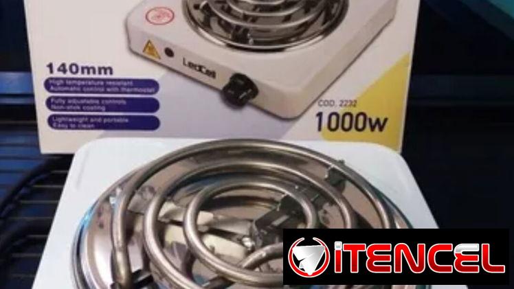 Cocinas eléctricas resistentes de una hornilla y de dos
