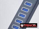 Hub-extensión de 7 puertos USB 3.0