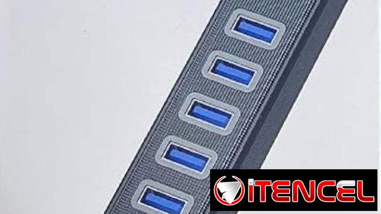 Hub-extensión de 7 puertos USB 3.0