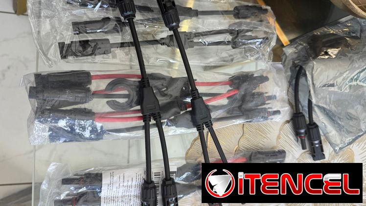 CABLES CONECTORES MC4 EN Y PARA PANEL SOLAR