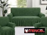 🛋️Forros elastizados para muebles 3+1+1  🏷️$45 usd  ✅Colores: ♥️🖤🩶🤎