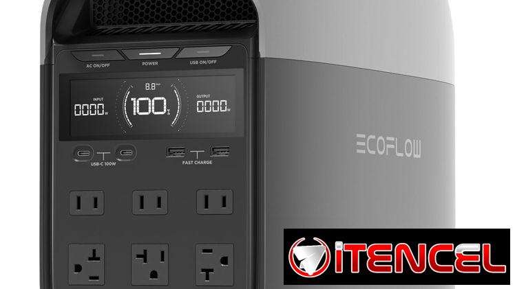 Ecoflow Delta 3 1024wh de 1800w sellada en caja