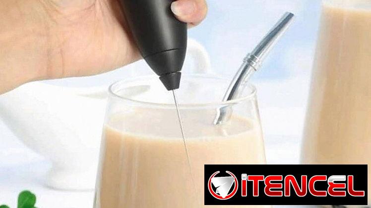 Batidor eléctrico capuchino para cafe/huevo recargable por cable usb