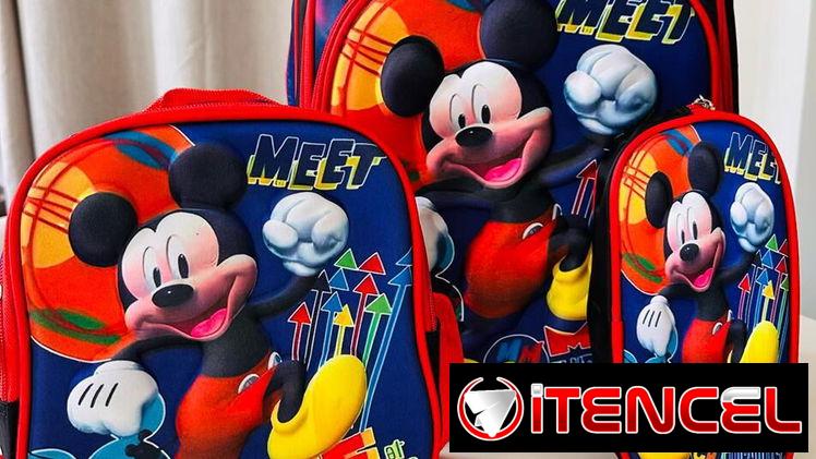 Conjunto de mochilas.
