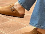 Zuecos para hombres , prácticas,  sandalias