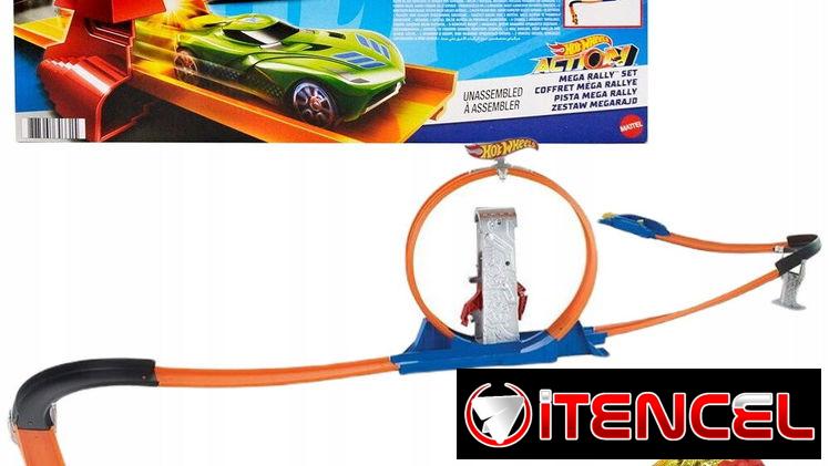 Pista HOT WHEELS/ carros sueltos / set de 5 carros / impulsor dinosaurio ‼️