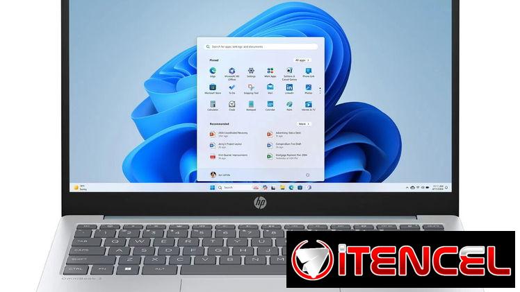 LAPTOP 🎁NUEVA🎁📦CAJA, HP (14-em0002wm), 14″ HD IPS, AMD Athlon Silver 7120U, 4GB DDR5, Radeon 610M, 128GB SSD, 8Horas