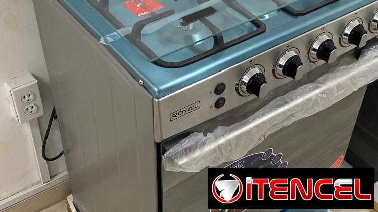 Cocina de gas con horno