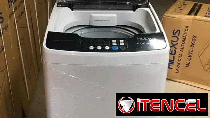 LAVADORA AUTOMÁTICA MILEXUS 8kg con entradas para agua CALIENTE y FRÍA. Factura, Garantía y Envío Gratis