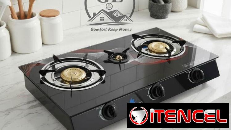 Cocina de gas 3 Hornillas