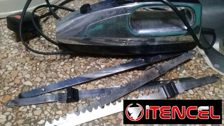 Se vende cuchillo eléctrico. Funciona con 220