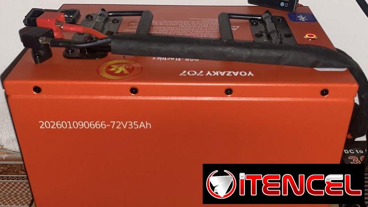 🔋BATERIAS PARA MOTOS ELÉCTRICAS YOASAKY 72v x 35ah