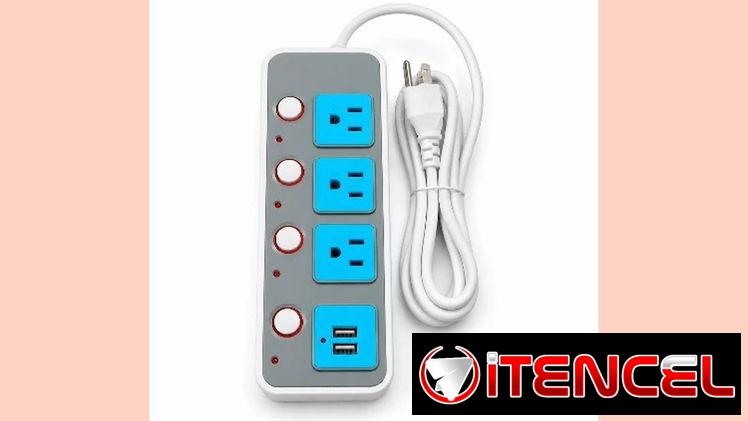 EXTENSIÓN ELECTRODOMESTICA INTELIGETE KING USB 2M