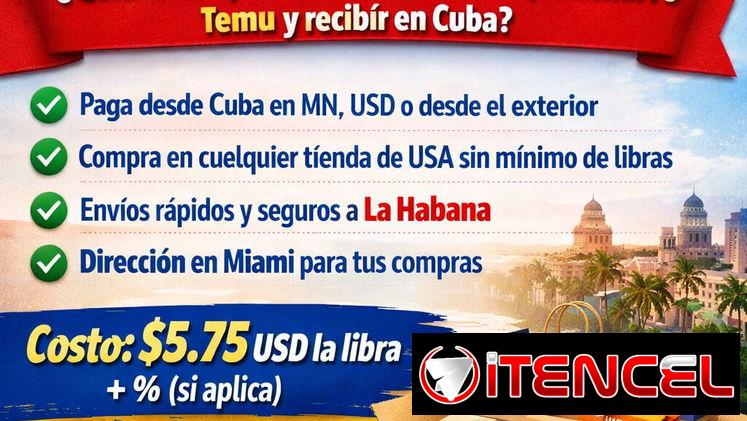 Envíos a Cuba