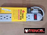 🚧 REGLETA ELECTRICA Q7 6 SALIDAS 110/120 V – 85 CM / EXTENSION ELÉCTRICA 15FT. CON MULTI TOMA-Q7 🚧